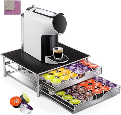 MASTERTOP Porte Capsule pour 72 PC Dolce Gusto Support de Machine à