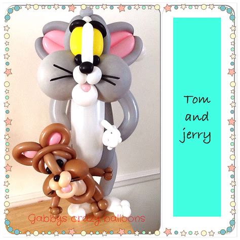 Tom and Jerry Balloon Sculptures