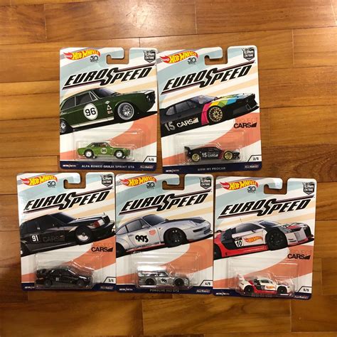 Hot Wheels Car Culture Euro Speed Selection Hobbies Toys Toys Games On Carousell