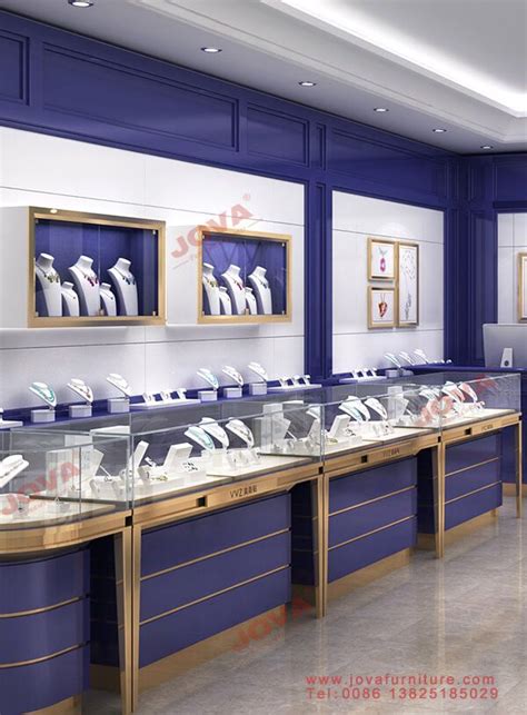 Luxury Jewelry Showcase Jewelry Store Design Shop Interior Design