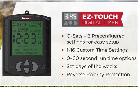 American Hunter Feeder Timer Manual