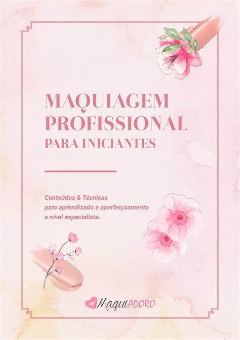 Apostila De Curso De Maquiagem Profissional Para Iniciantes By Lara