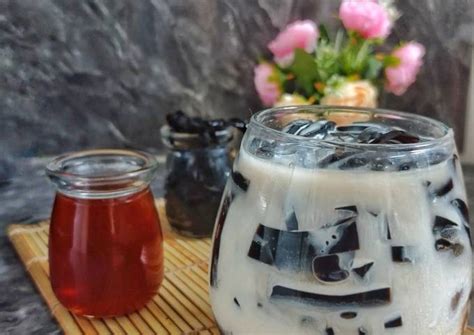 Resep Cha Bang Ang Es Cincau Thailand Oleh Mila S Kitchen Cookpad