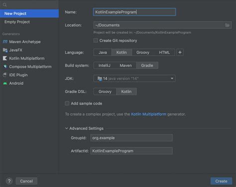 How To Print Hello World In Kotlin In Intellij Idea Codevscolor