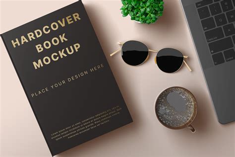 Customizable Book Mockup Design Cuts