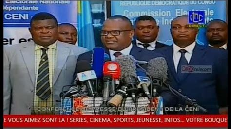 🔴en Direct Rtnc La Ceni Proclame Le Président Élu De La Rdc Résultat