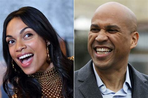 Rosario Dawson delighted beau Cory Booker held Senate seat - Los