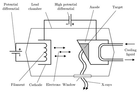 Simplified X Ray Tube Schematic Download Scientific Diagram