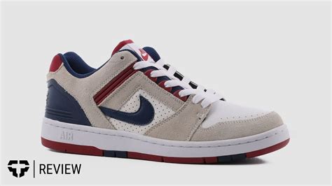 Nike SB Airforce 2 Skate Shoe Review - Tactics - YouTube