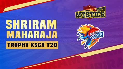 🔴 Ksca T20 Live Bb Vs Gmy Live Bengaluru Blasters Vs Gulbarga