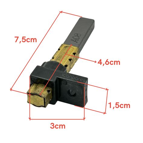 Bosch Uyumlu Amphibixx Pro Süpürge Motor Kömürü (Ölçüleri Kontrol Ediniz)