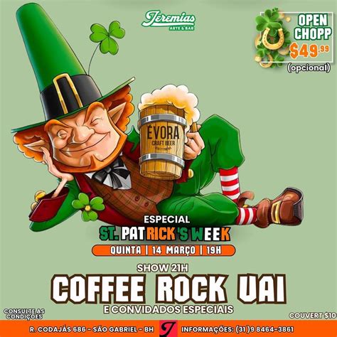 Coffee Rock Uai Convidados Quinta Feira Jeremias