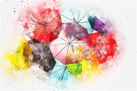 Umbrella Colorful Art · Free image on Pixabay