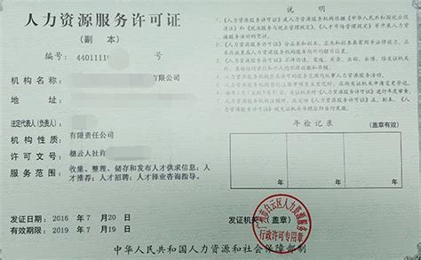 2017年怎么办理人力资源许可证人力资源许可证360新知