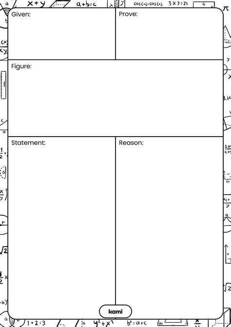 Two Column Proof Template Portrait For Teachers Perfect For Grades