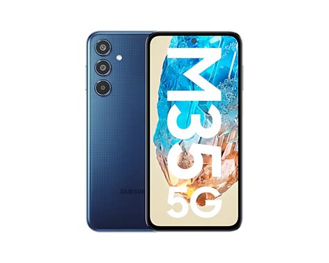 Buy Galaxy M35 5G 8GB/128GB (Dark Blue)-Price & Offers| Samsung India
