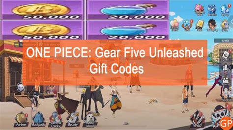 ONE PIECE Gear Five Unleashed Codes January 2024 New Updated