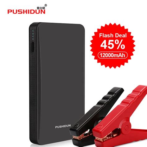 Pushidun Portable K21 12 v 12000 mah Démarreur Voiture De Saut 400A