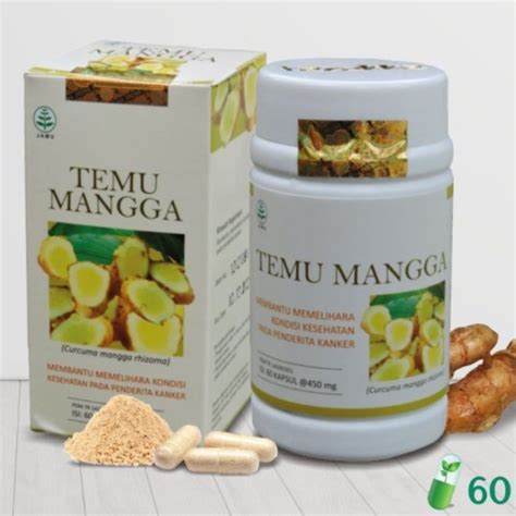 Jual Temu Mangga Tazakka 60 Kapsul Herbal Kanker Tumor Shopee Indonesia