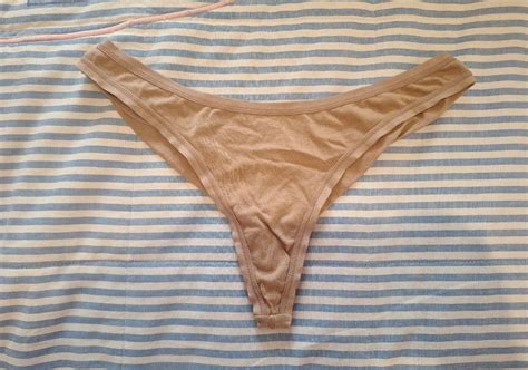 Calcinha Hope Bege Tam M Fio Dental Algod O Lingerie Feminina Hope Nunca Usado Enjoei