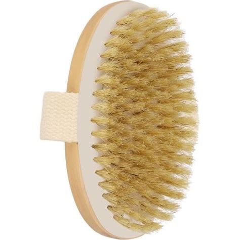 Brosse Sèche Pour Le Corps Tête Ronde Soulageant La Fatigue Poils