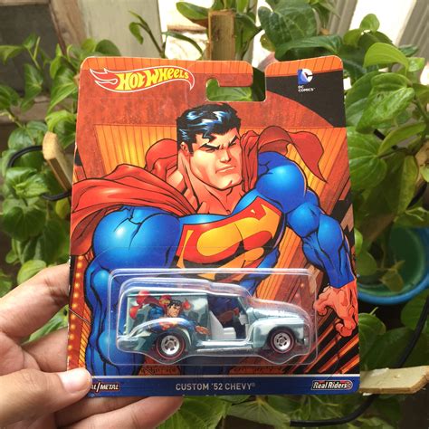 Hot Wheels Custom 52 Chevy Superman Toys Collectibles Mainan Di Carousell