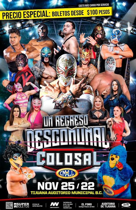 Tijuana Local On Twitter Viernes De Lucha Libre En Tijuana Colosal