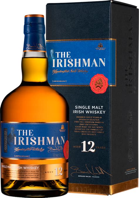Виски The Irishman, 12 Years Old, Single Malt, in gift box, 0.7 л ...