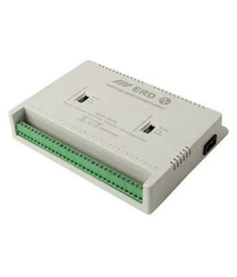 AD 33 ERD 16 Channel CCTV Power Supply Output Voltage 12V Input