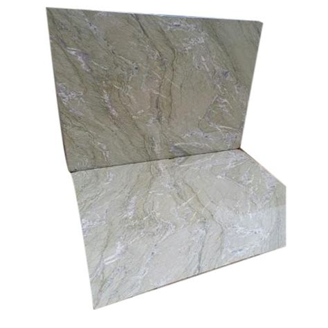 Beige And White Katni Marble Slab Flooring Thickness 15 20 Mm At Rs