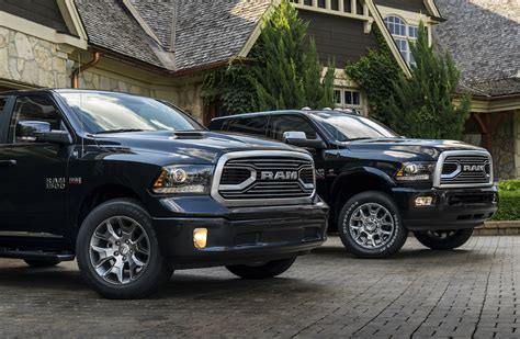 2018 Ram 1500 Limited Tungsten Edition And 2018 Ram 2500 Limited