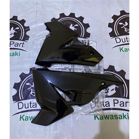 Jual COVER BODY BAWAH SET UNDERCOWL NINJA RR MONO 250 SL HITAM ORIGINAL