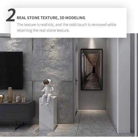 2023 New Style Pu Stone Culture Artificial Stone Interior And Exterior