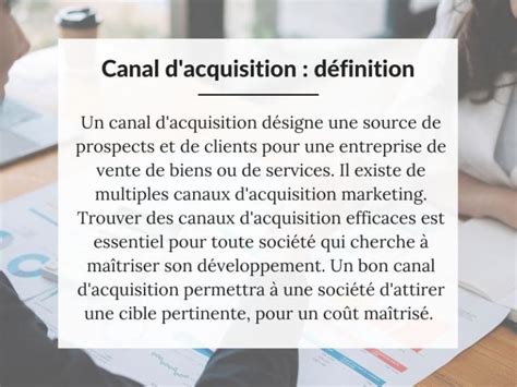 Canaux D Acquisition Lesquels Choisir