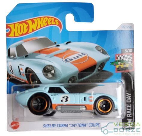 Hot Wheels Shelby Cobra Daytona Coupe Autómodell Neked