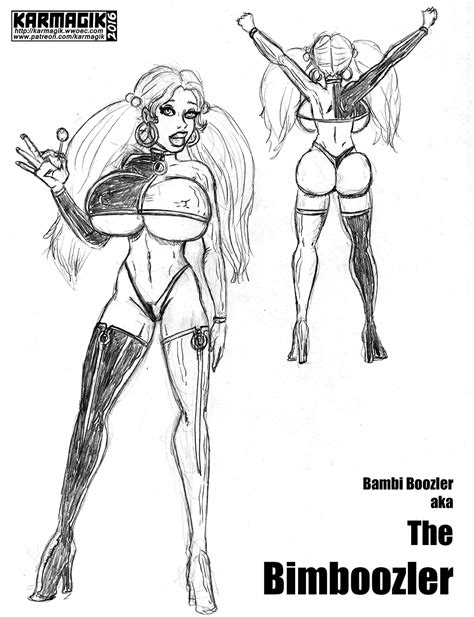The Bimboozler Sketch By Karmagik Hentai Foundry