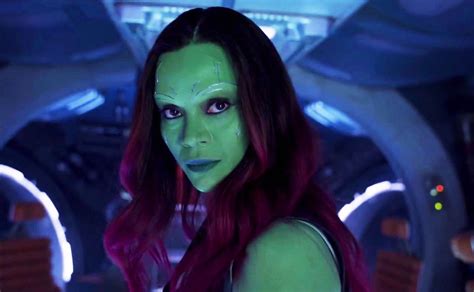 Gamora No Longer Has Zoe Saldana’s Face Or Look For The Guardians Of ...