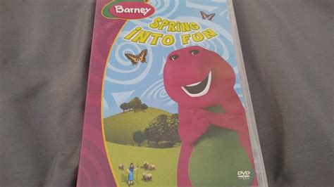 Barney Spring Into Fun Dvd Overview Youtube