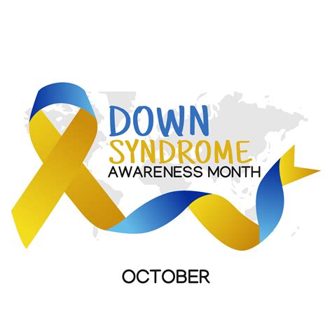 Down Syndrome Awareness Month Vector Illustration 5480228 Vector Art At