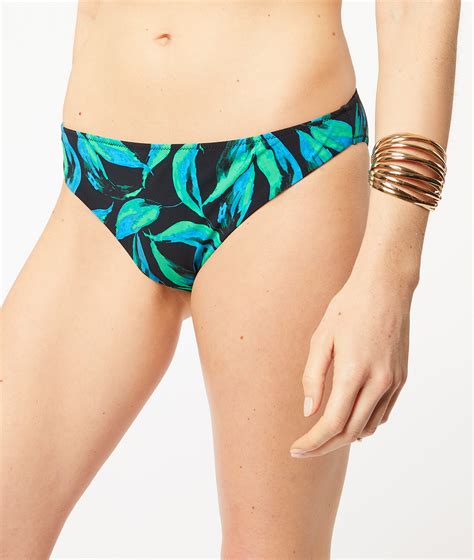 Braguita Bikini Estampado Hojas PERRY IMP FD NOIR ETAM