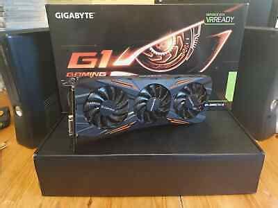 Gigabyte Geforce Gtx G Gaming G Dp Hdmi Video Graphics Card Gv