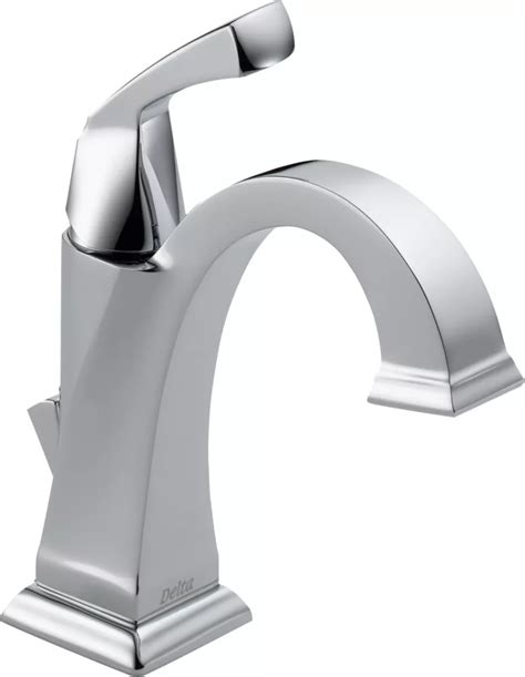 Delta Dryden Single Hole 1 Handle High Arc Bathroom Faucet In Chrome The Home Depot Canada