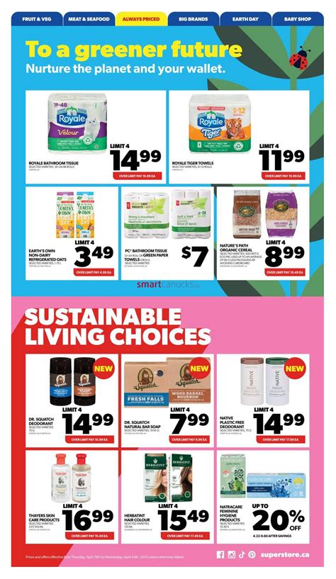 Real Canadian Superstore West Flyer April 18 To 24