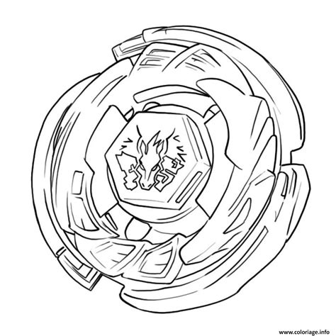 Coloriage Beyblade Burst Evolution