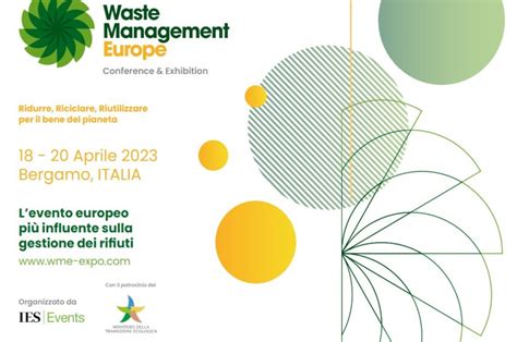 Waste Management Europe Conference Exhibition GSA Igiene Urbana