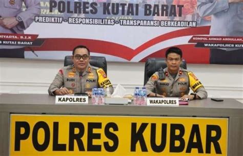 Id Kasus Kejahatan Dan Narkoba Di Kubar Turun Tahun 2023