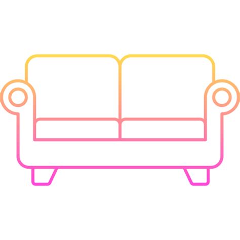 Couch Generic Gradient icon