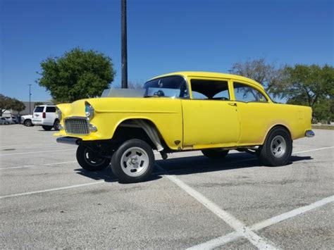 1955 Chevy Gasser Straight Axle Flip Nose 454 Two Lane Blacktop For Sale Photos Technical