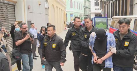 【澳門兇殺案】被捕香港男子被帶到賓館重組案情 司警明天進一步交代 無綫新聞tvb News