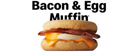 Bacon & Egg McMuffin | Breakfast Menu | McDonald's AU